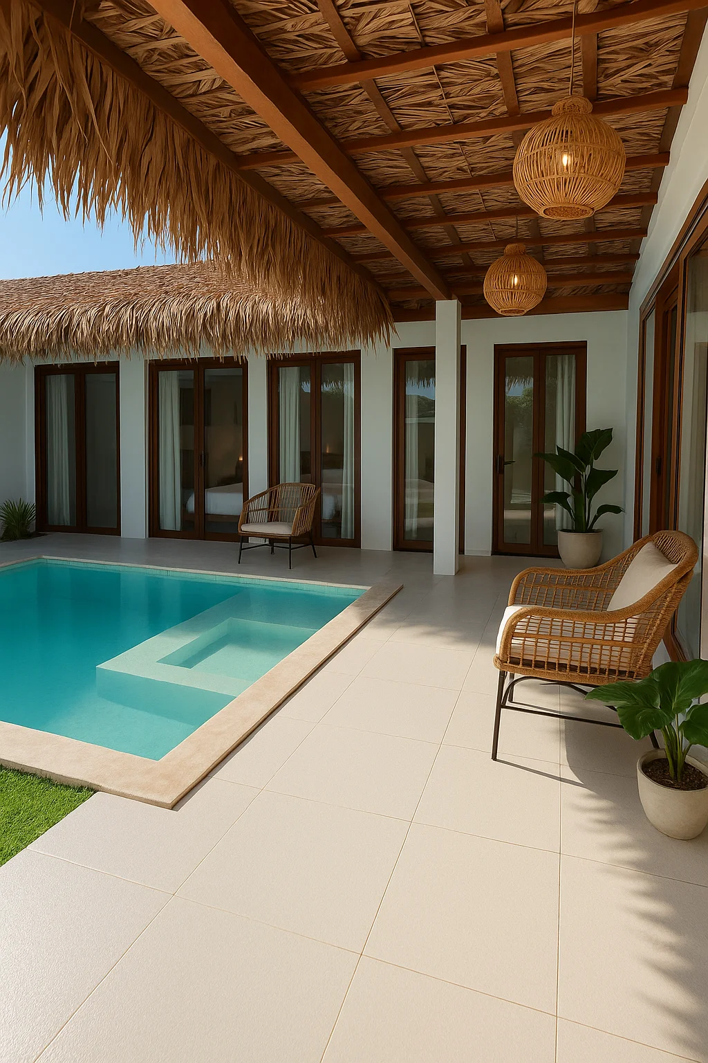 Homestay Cà Mau — phối cảnh thiết kế